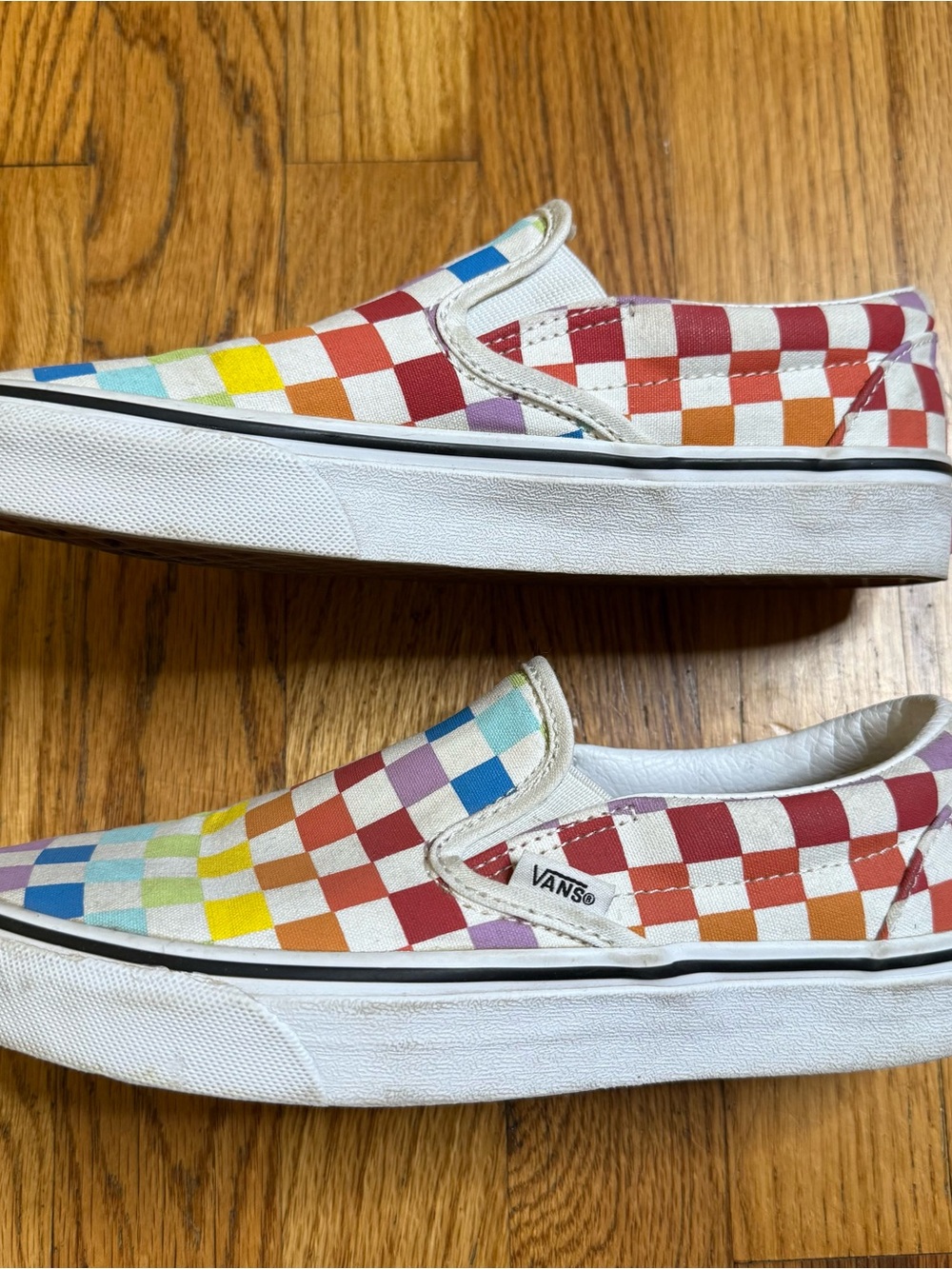 Vans ColorBlock Slip Ons - Picture 5 of 9